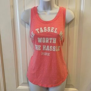 🔥5/$20🔥 VICTORIA’S SECRET PINK GRADUATION TANK TOP